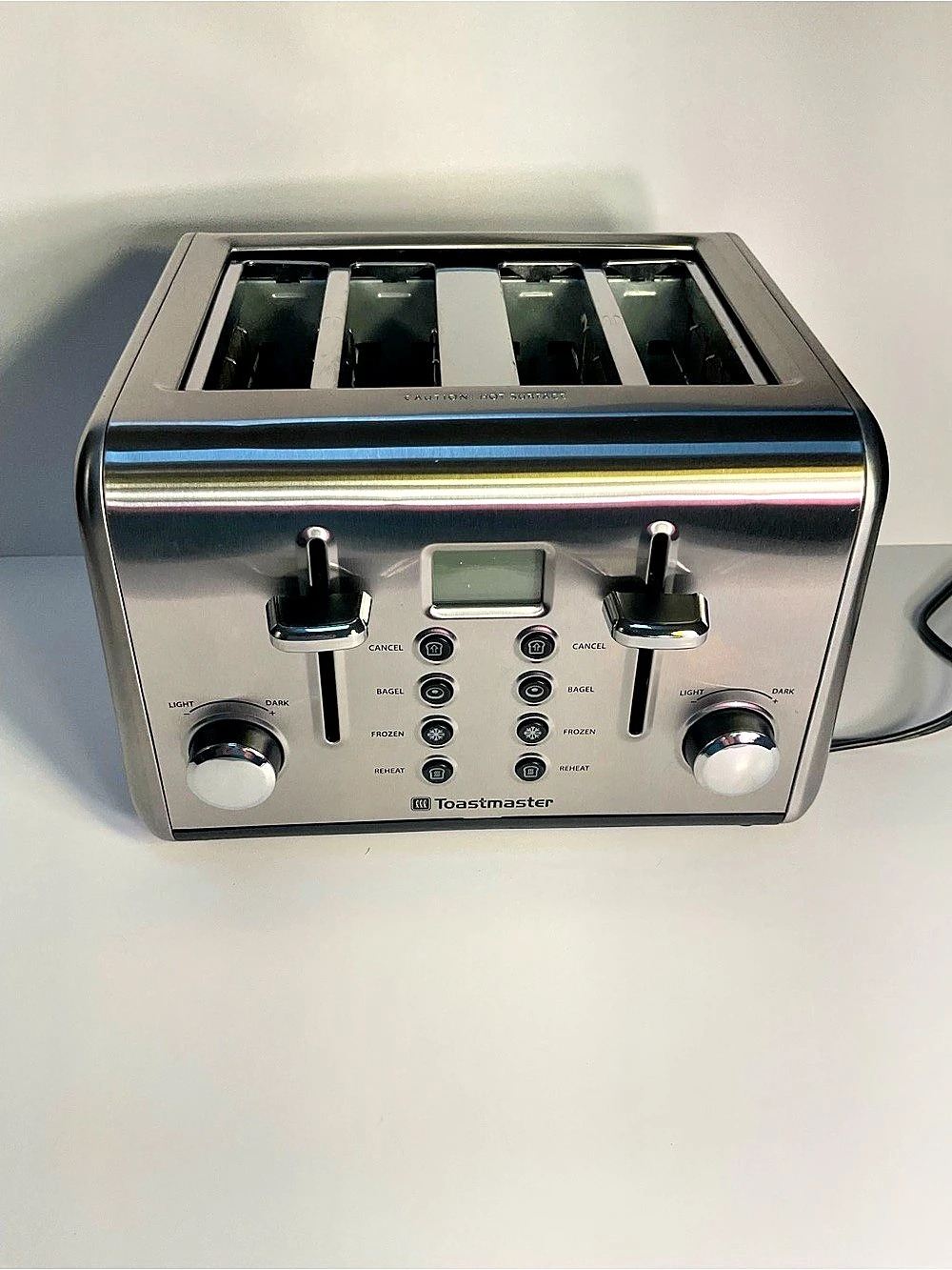 Toastmaster 4-Slice Digital Toaster Silver